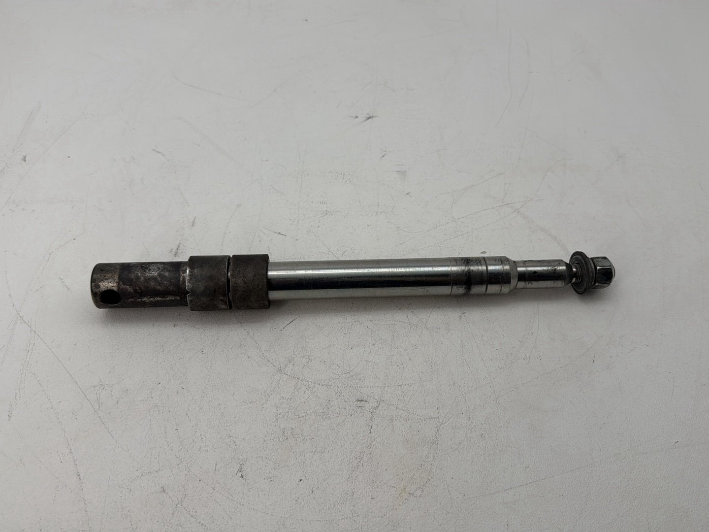 2007 Harley Touring FLHTP Electra Glide Police OEM Front Wheel Axle Bolt Shaft