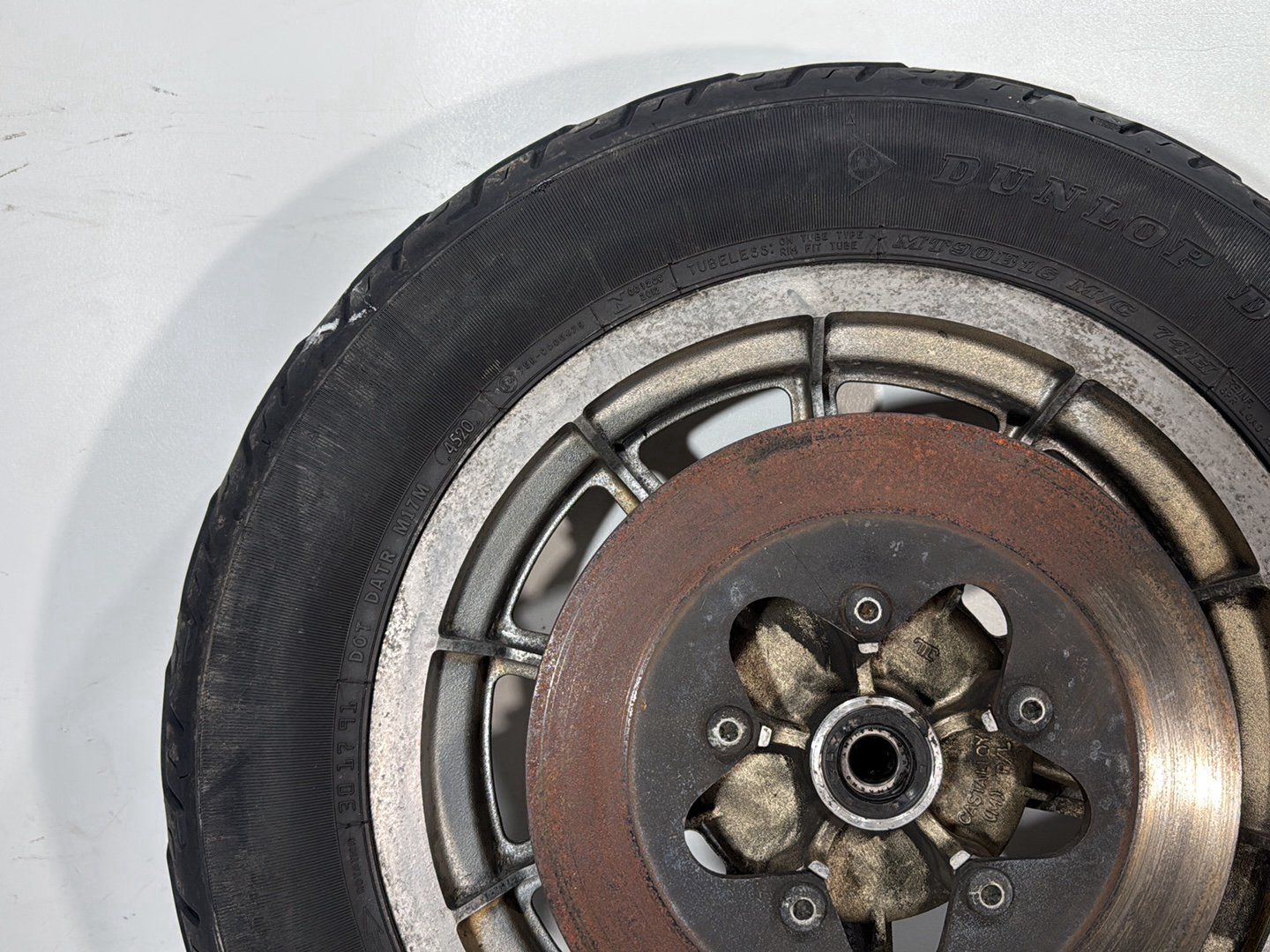 1995 Harley Touring FLHTCI Electra Glide Classic OEM Rear Wheel Rim Tire
