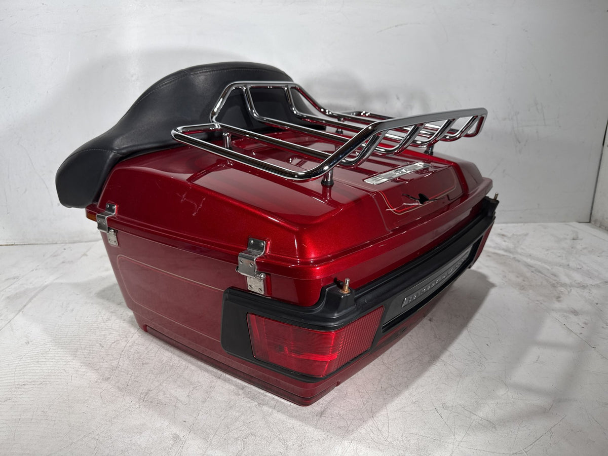 2013 Harley Electra Glide Touring FLHTCU OEM Pass Backrest Tour Pak Luggage NOKey