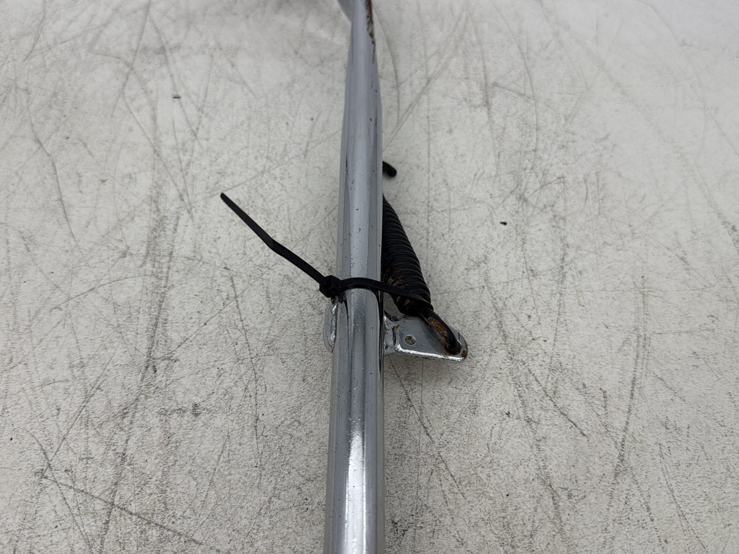 2000 Harley Softail FLSTC Heritage Classic OEM Left Side Jiffy Kick Stand & Spring