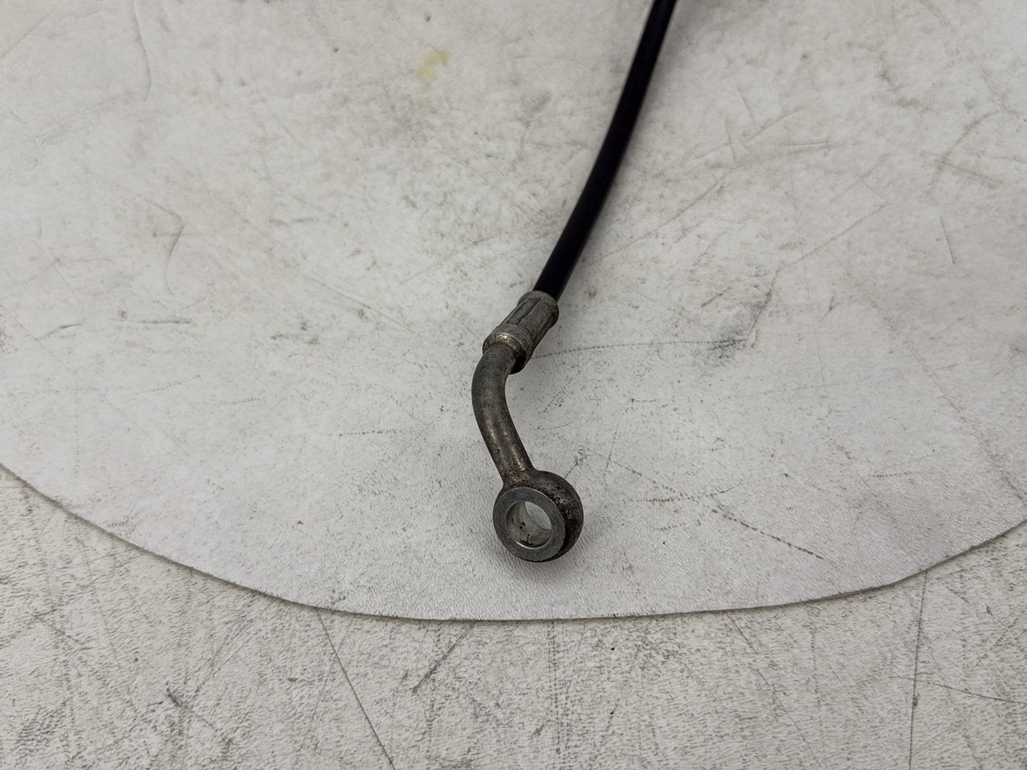 2015 Harley Dyna Low Rider FXDL OEM Rear Brake Hose Line Pipe NON-abs
