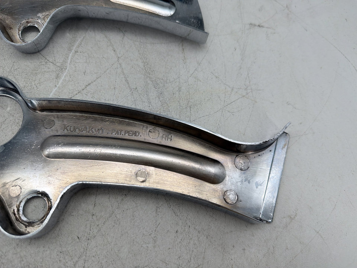 2001 Harley Fat Boy Softail FLSTFI Boomerang Frame Covers Trim Panel Kuryakyn