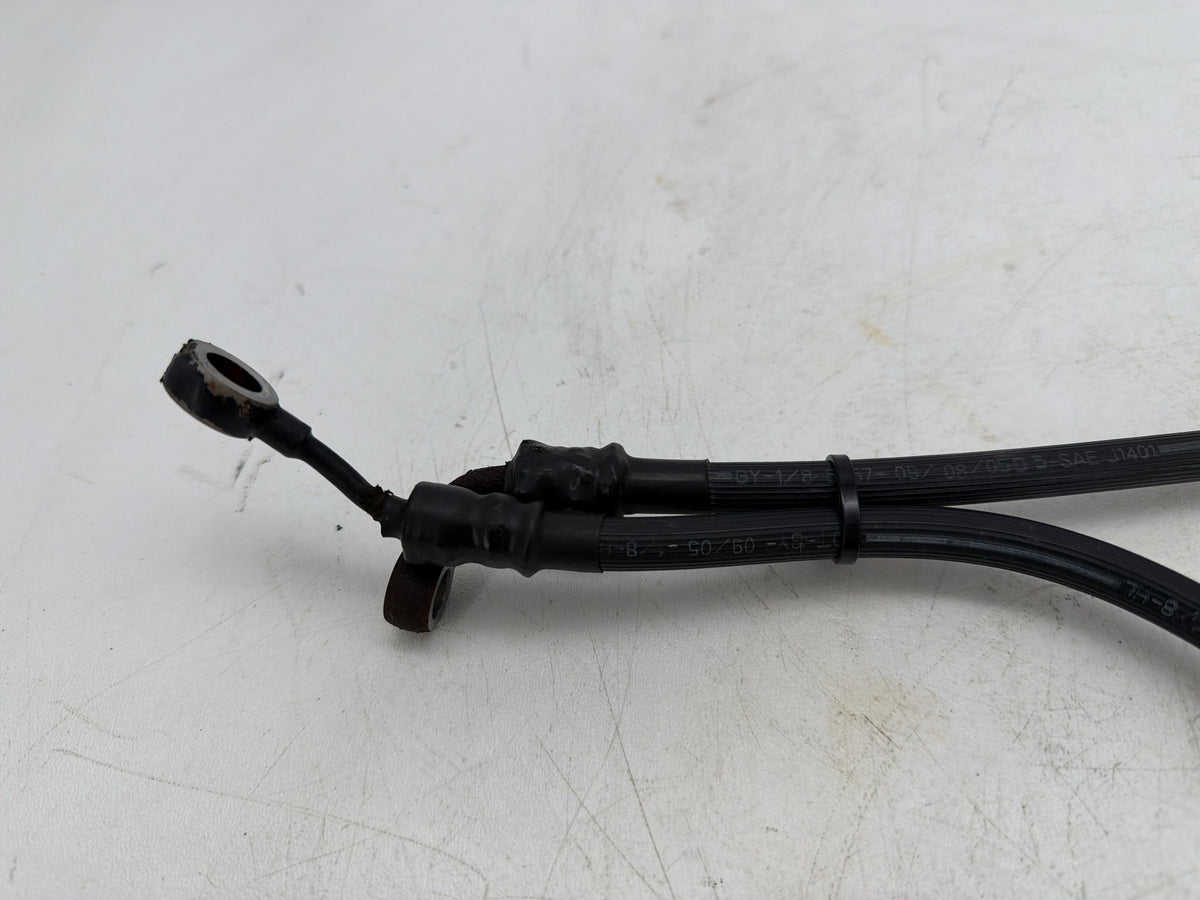 2006 Harley Softail Deuce FXSTDI OEM Front Brake Hose Line Pipe