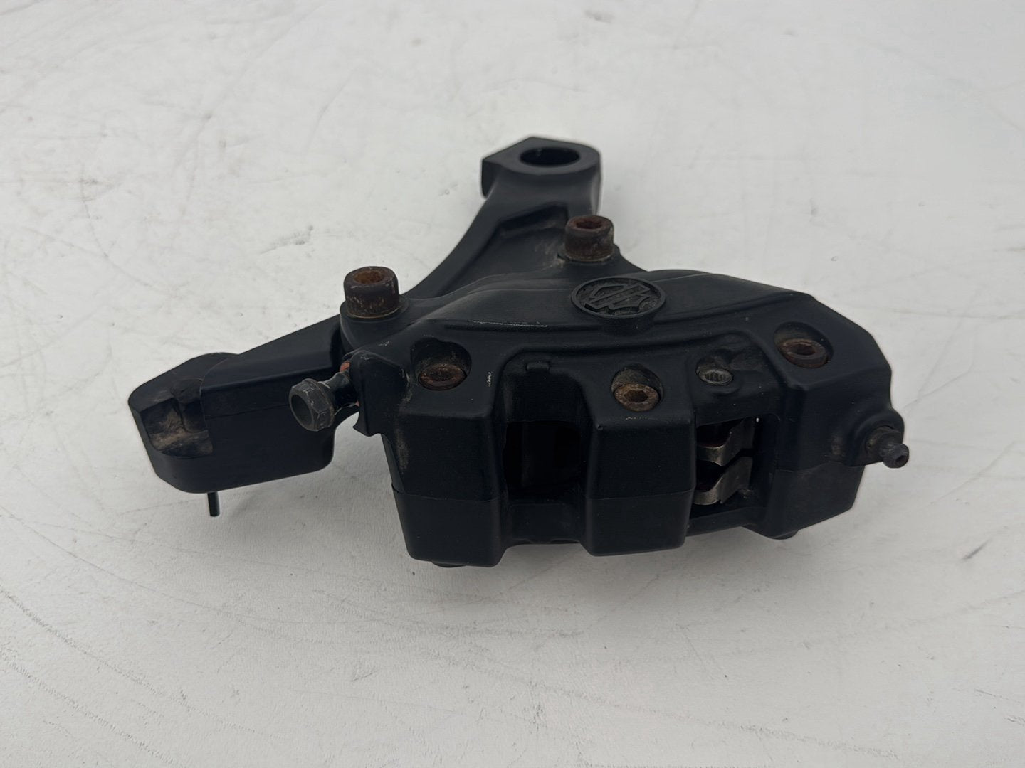 2008 Harley Touring FLHT Electra Glide OEM Rear Back Brake Caliper w/ Bracket