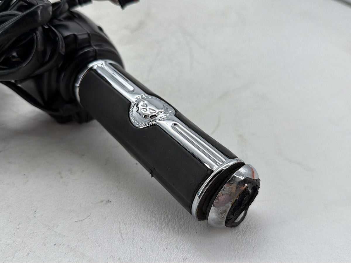 2014 Harley Dyna Low Rider Left Turn Signal Headlight Switches Controls SKULL