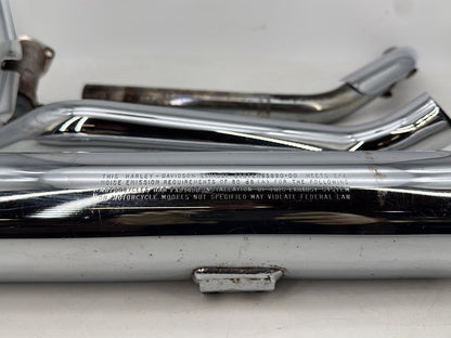 1999 - 2006 Harley-Davidson Touring Electra Glide Ultra Exhaust Header Pipes Muffler  	65621-99B