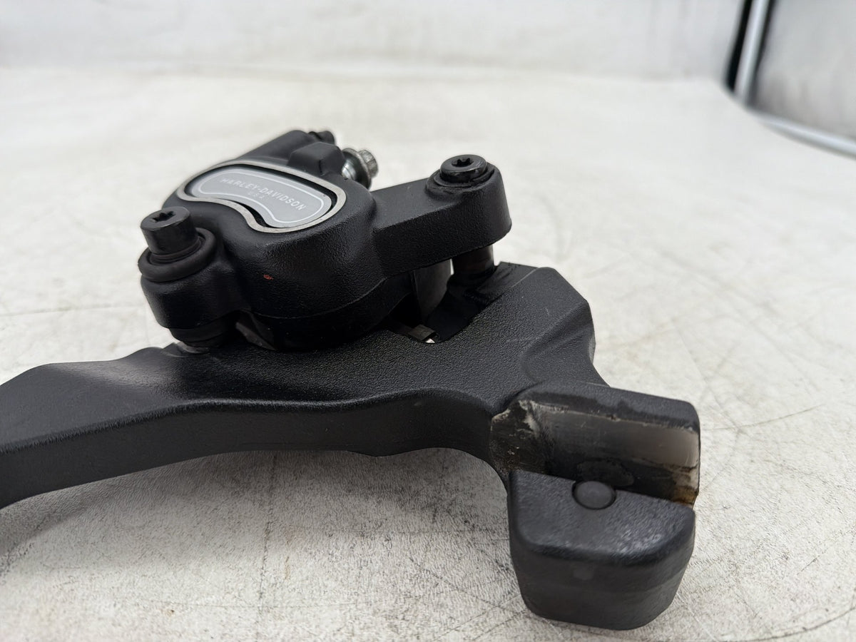 2012 Harley Dyna Fat Bob FXDF 103 OEM Rear Back Brake Caliper w/ Bracket
