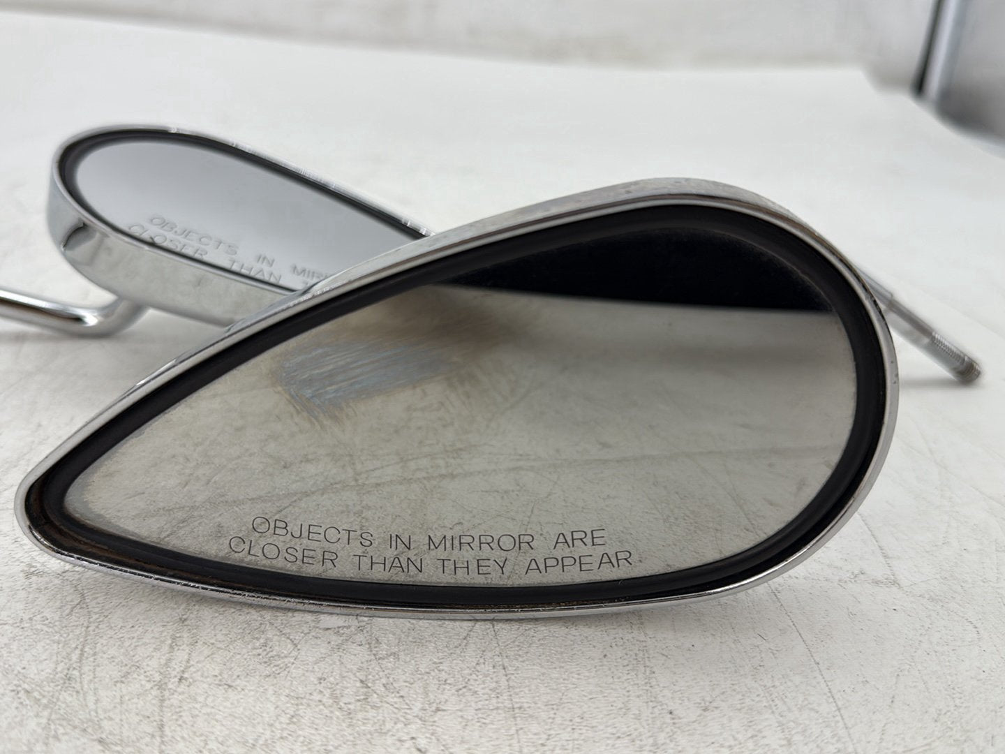 2000 Harley Dyna FXDWG Wide Glide OEM Left Right Rear View Mirror