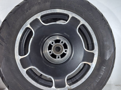 2007 Harley Street Glide Touring FLHX OEM Front & Rear Wheel Rim Tire