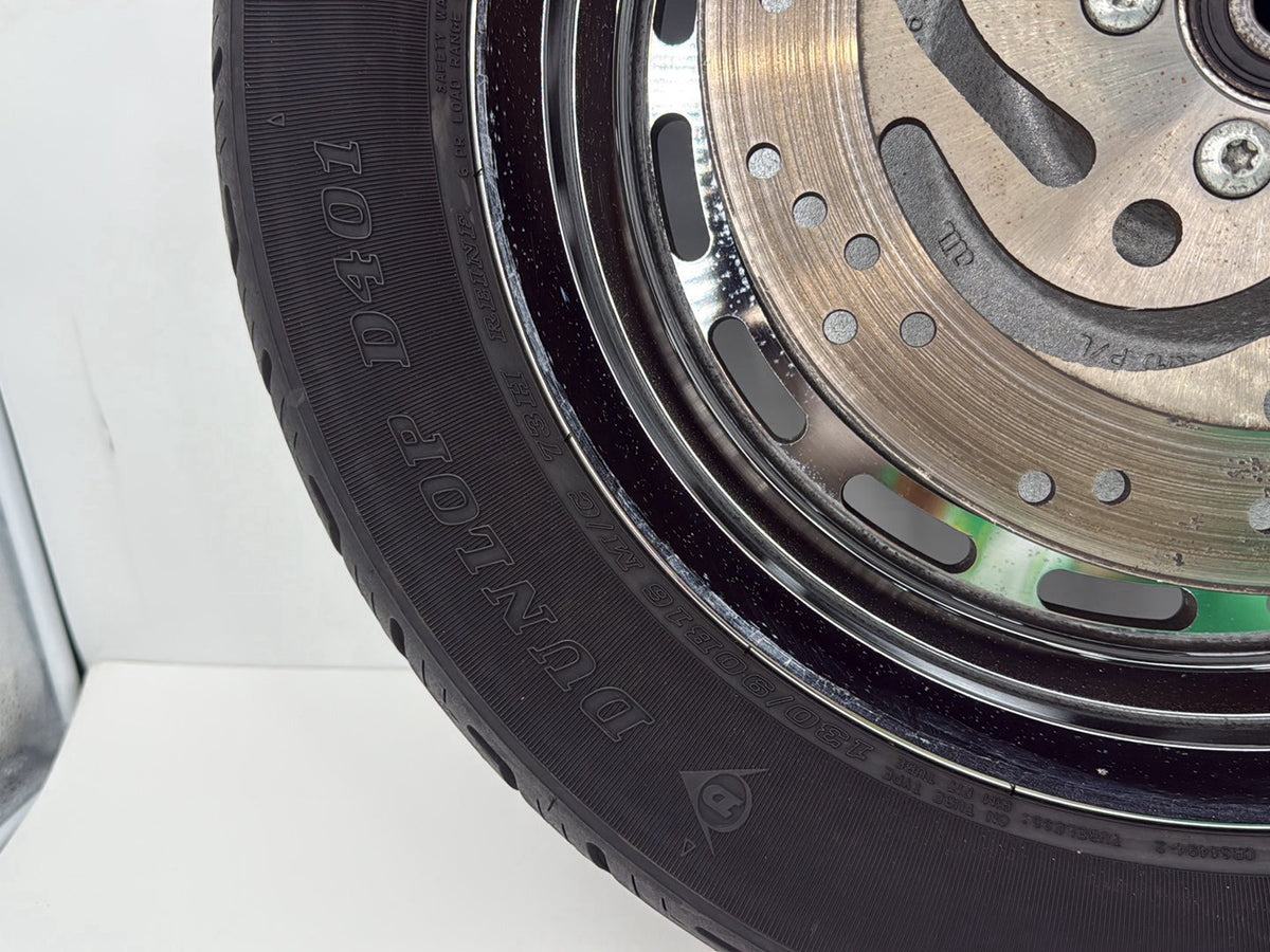 2003 Harley Sportster XL1200C 1200 Anniversary OEM Rear Wheel Rim Tire 130/90B16