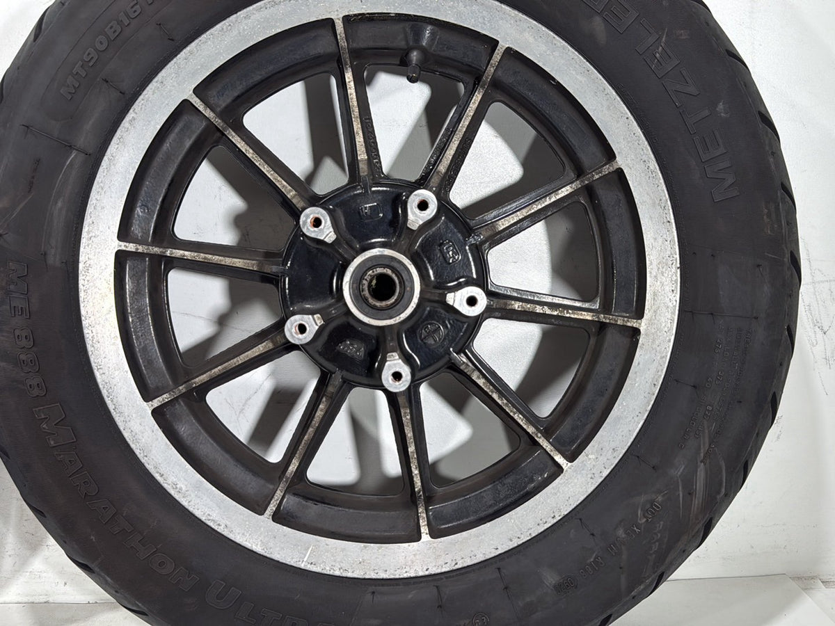 92 Harley Electra Glide Touring Classic Front & Rear Wheel Rim Tire MT90B16 16"