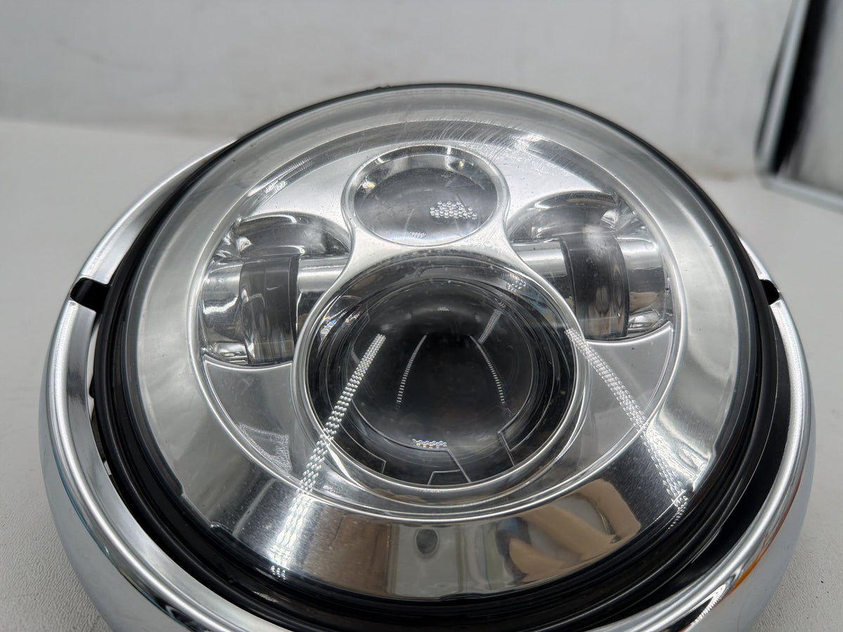 11 Harley Electra Glide Touring Ultra OEM Headlight Headlamp Head Lamp Light LED