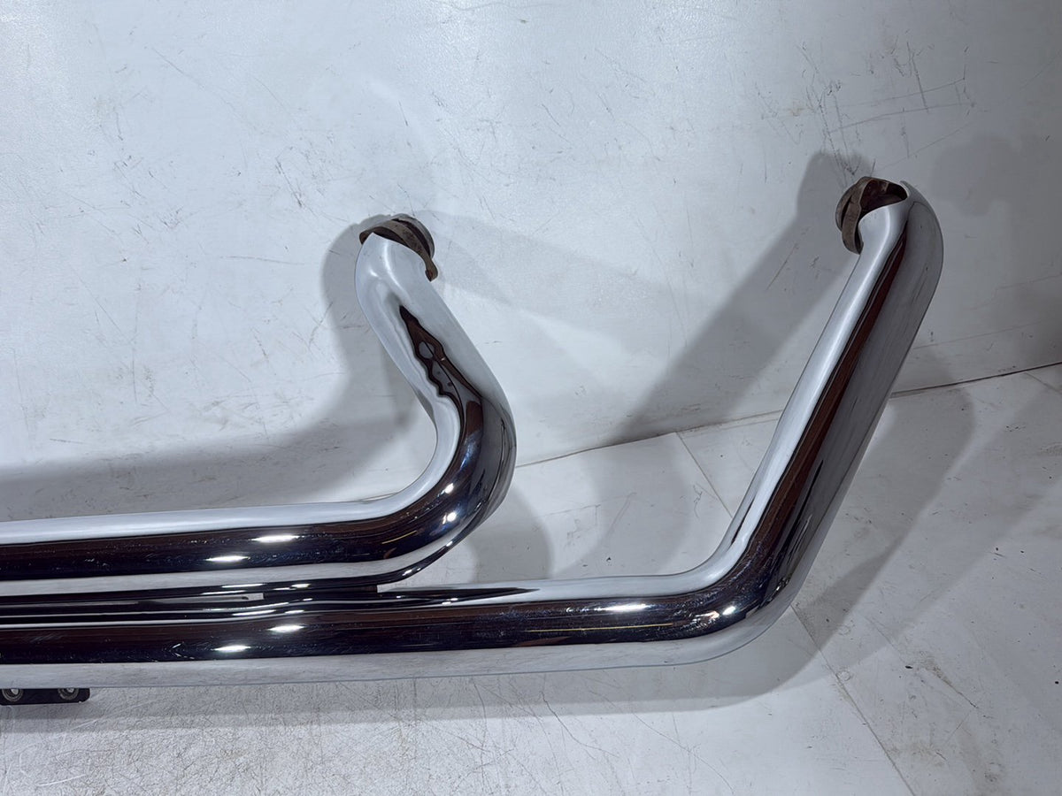 2005 Harley Softail Fat Boy FLSTF OEM Exhaust Header Pipes Vance & Hines