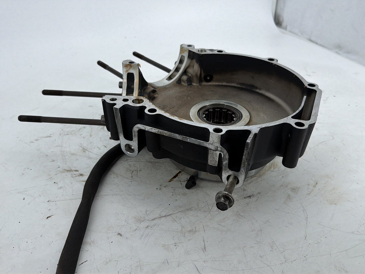 2008 Harley Touring FLHTCUI Electra Ultra OEM Crankcase Shaft Engine Motor Cover