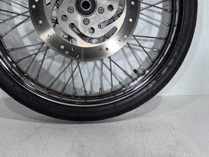2005 Harley Sportster XL883C 883 Custom OEM Front Wheel Rim Tire Spoked