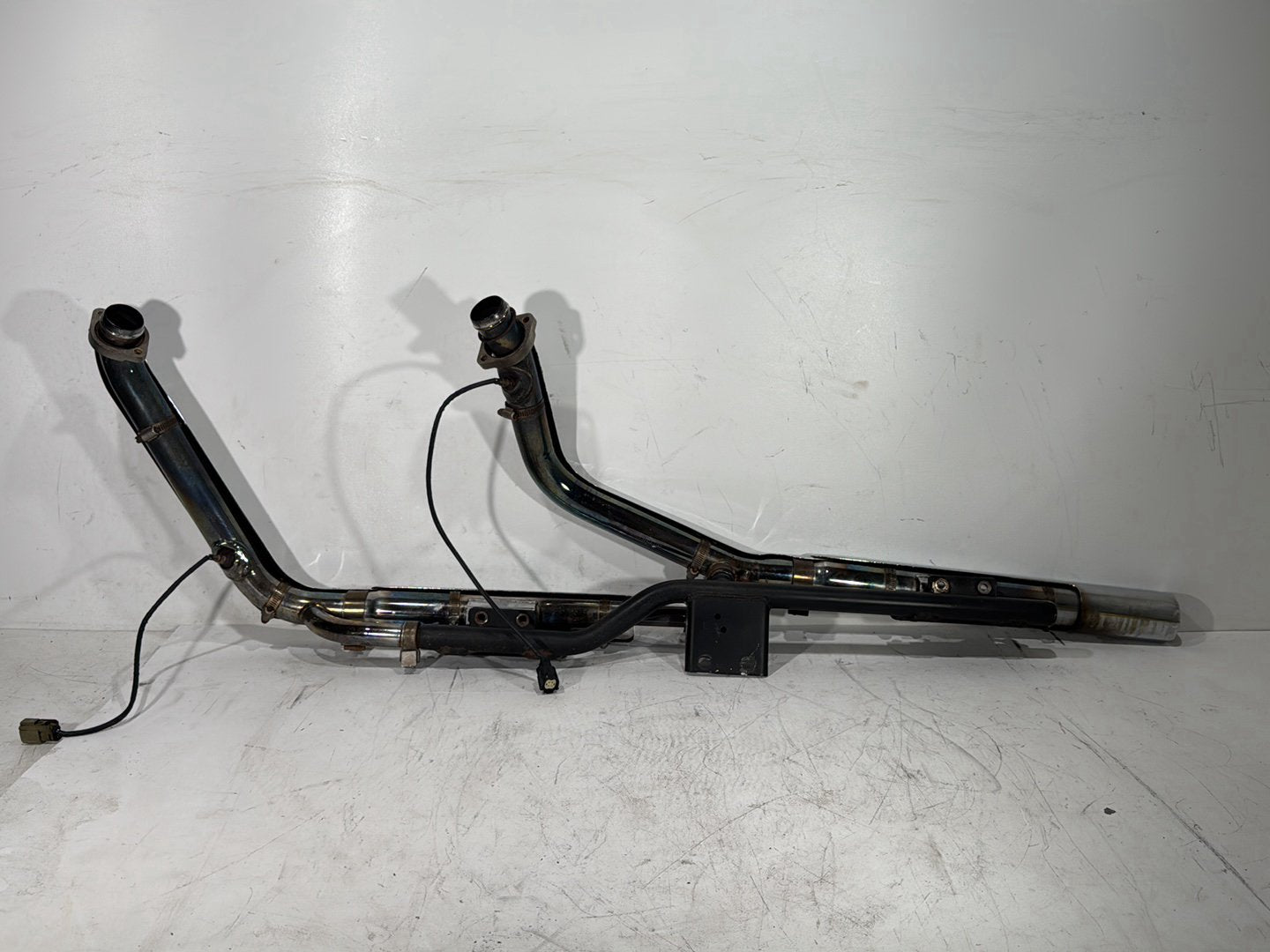 2013 Harley Heritage Softail Classic FLSTC OEM Exhaust Header Pipes Muffler Vance & Hines