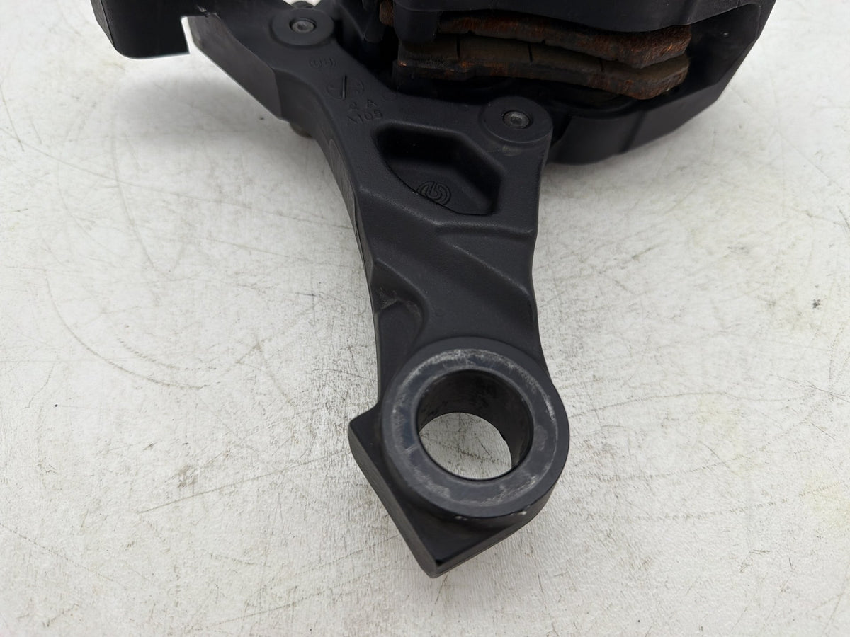 2009 Harley Street Glide Touring FLHX OEM Rear Back Brake Caliper w/ Bracket
