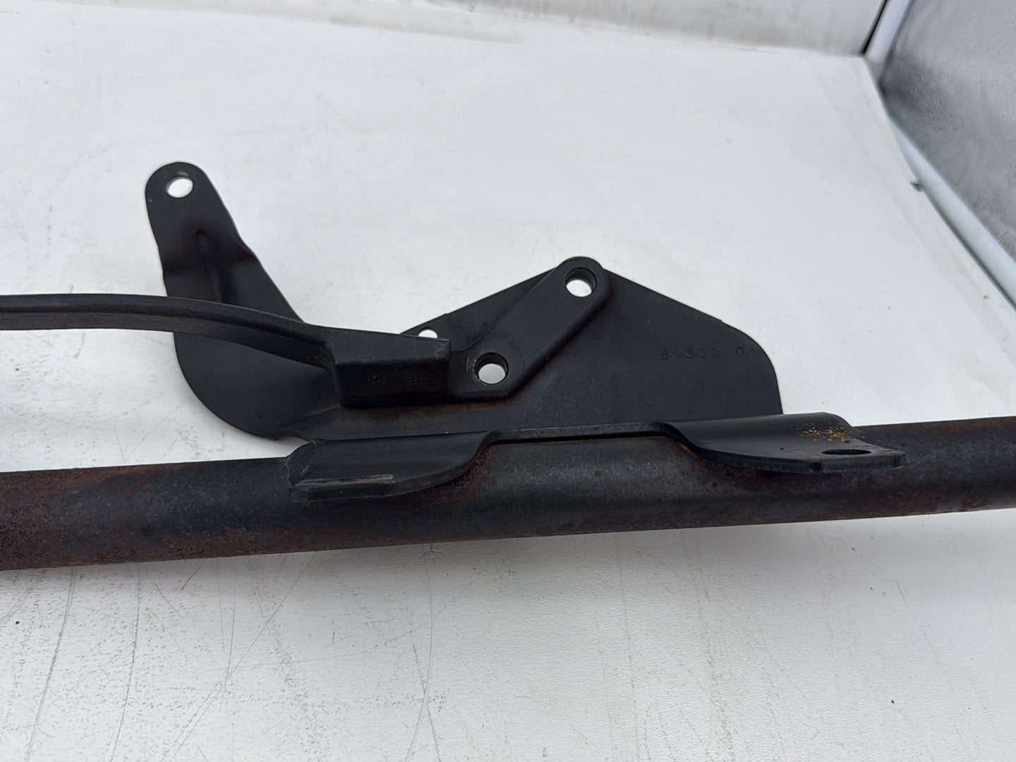 2013 Harley Forty-Eight Sportster 1200X OEM Exhaust Muffler Interconnect Bracket Support Bar