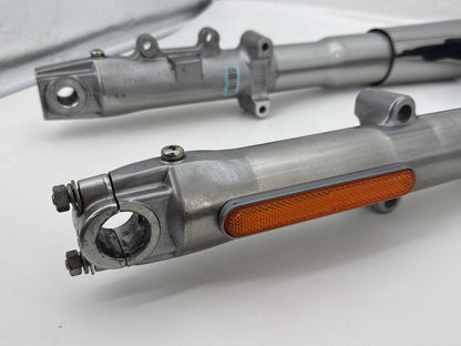 2007 Harley Softail Heritage Classic FLSTC OEM Front Triple Tree Set & LH RH Fork Legs Sliders