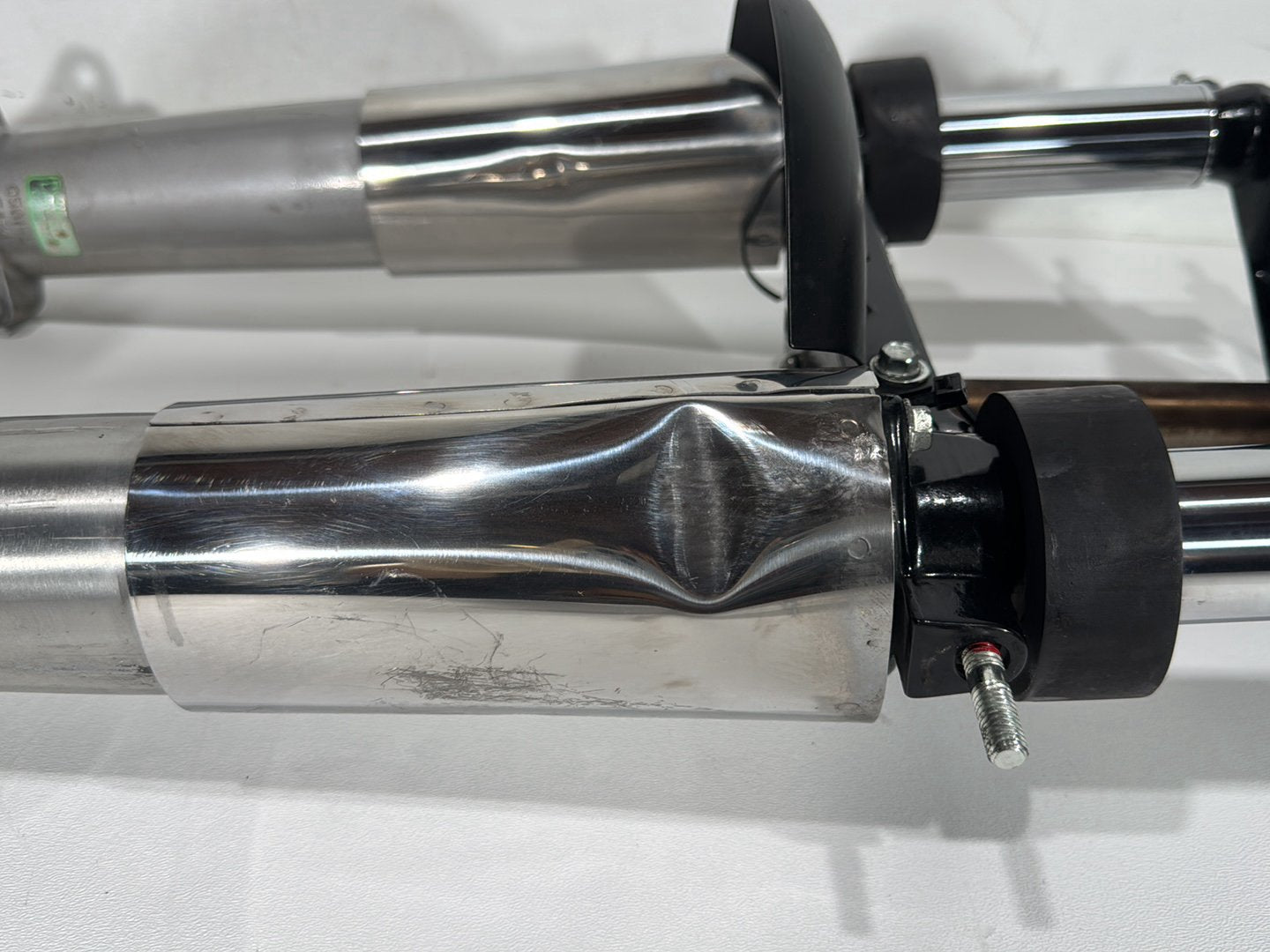 1998 Harley Road King Touring FLHRCI Classic OEM Front Triple Tree Set & LH RH Fork Legs Sliders