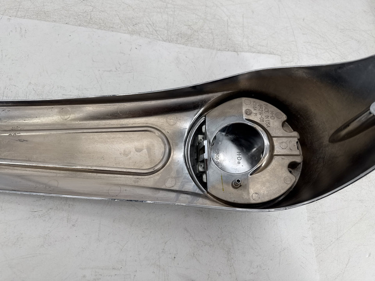 2013 Harley Street Glide Touring FLHX OEM Fuel Gas Tank Dash Console NOKey