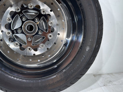 2007 Harley Electra Glide Touring FLHTCUI OEM Front & Rear Wheel Rim Tire 16"