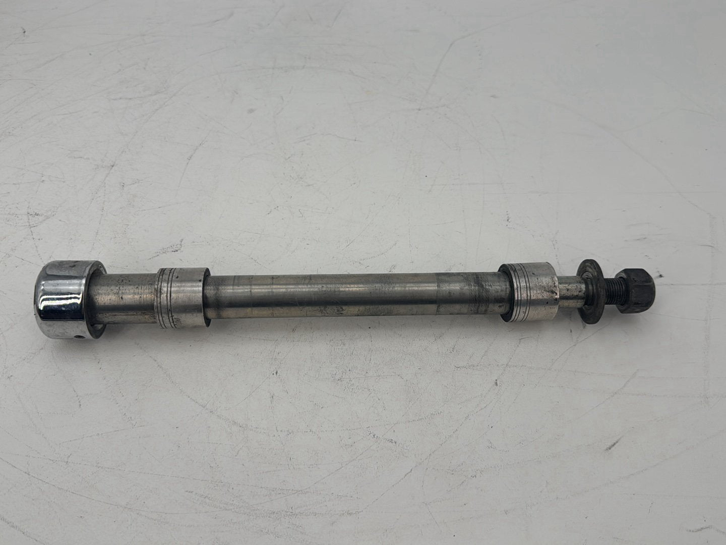2008 Harley Touring FLHT Electra Glide OEM Front Wheel Axle Bolt Shaft