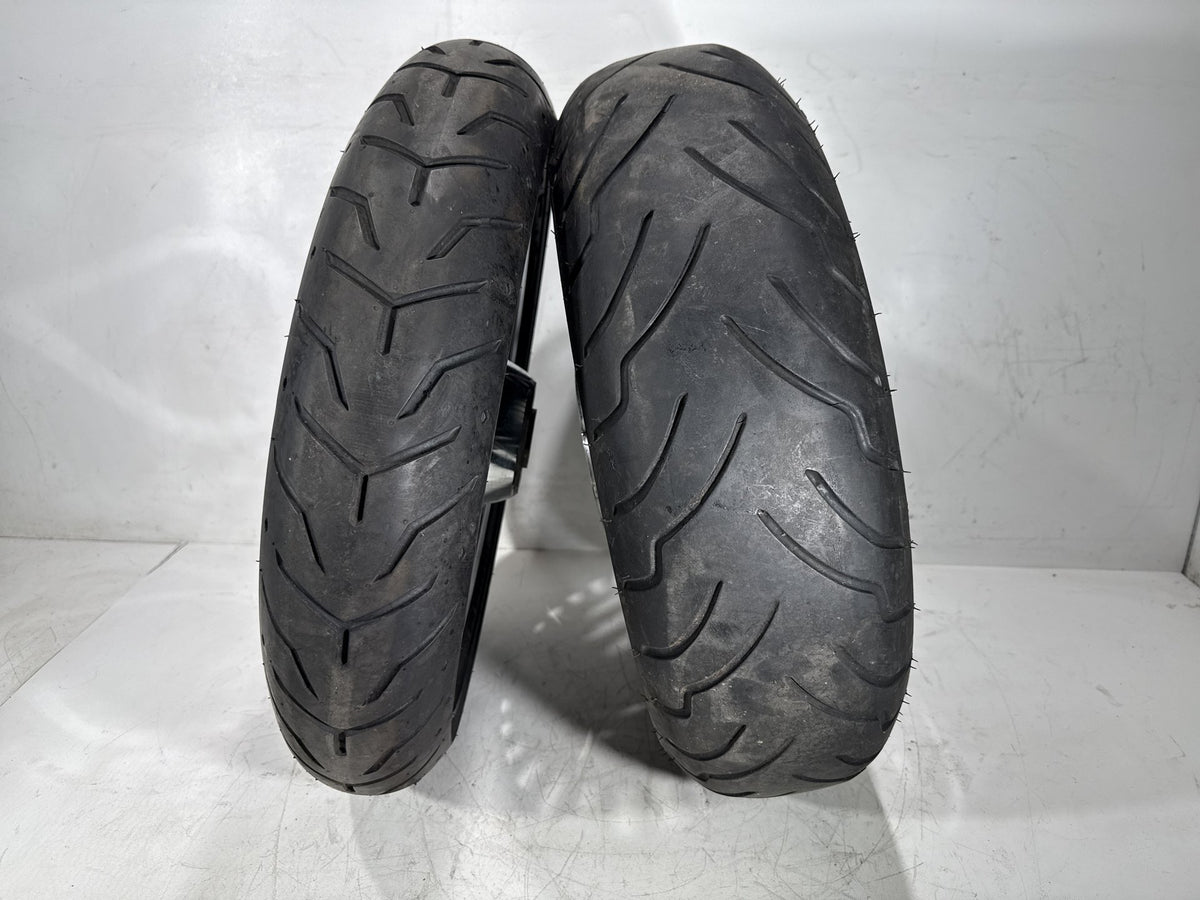 2012 Harley Electra Glide Touring Ultra OEM Front & Rear Wheel Rim Tire 16" 17"
