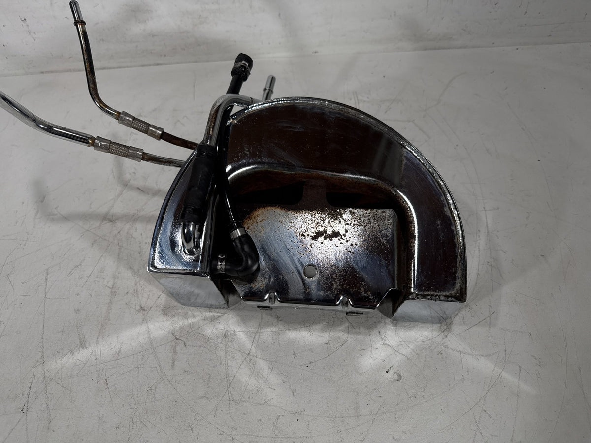 2002 Harley Heritage Softail FLSTC Oil Tank Reservoir Bottle Canister & Dipstick