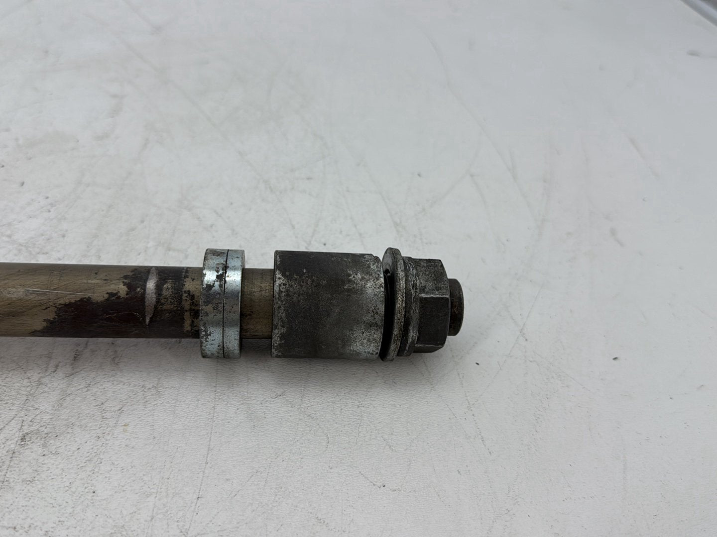 2009 Harley Sportster 883 Low XL883L OEM Rear Wheel Axle Bolt Shaft