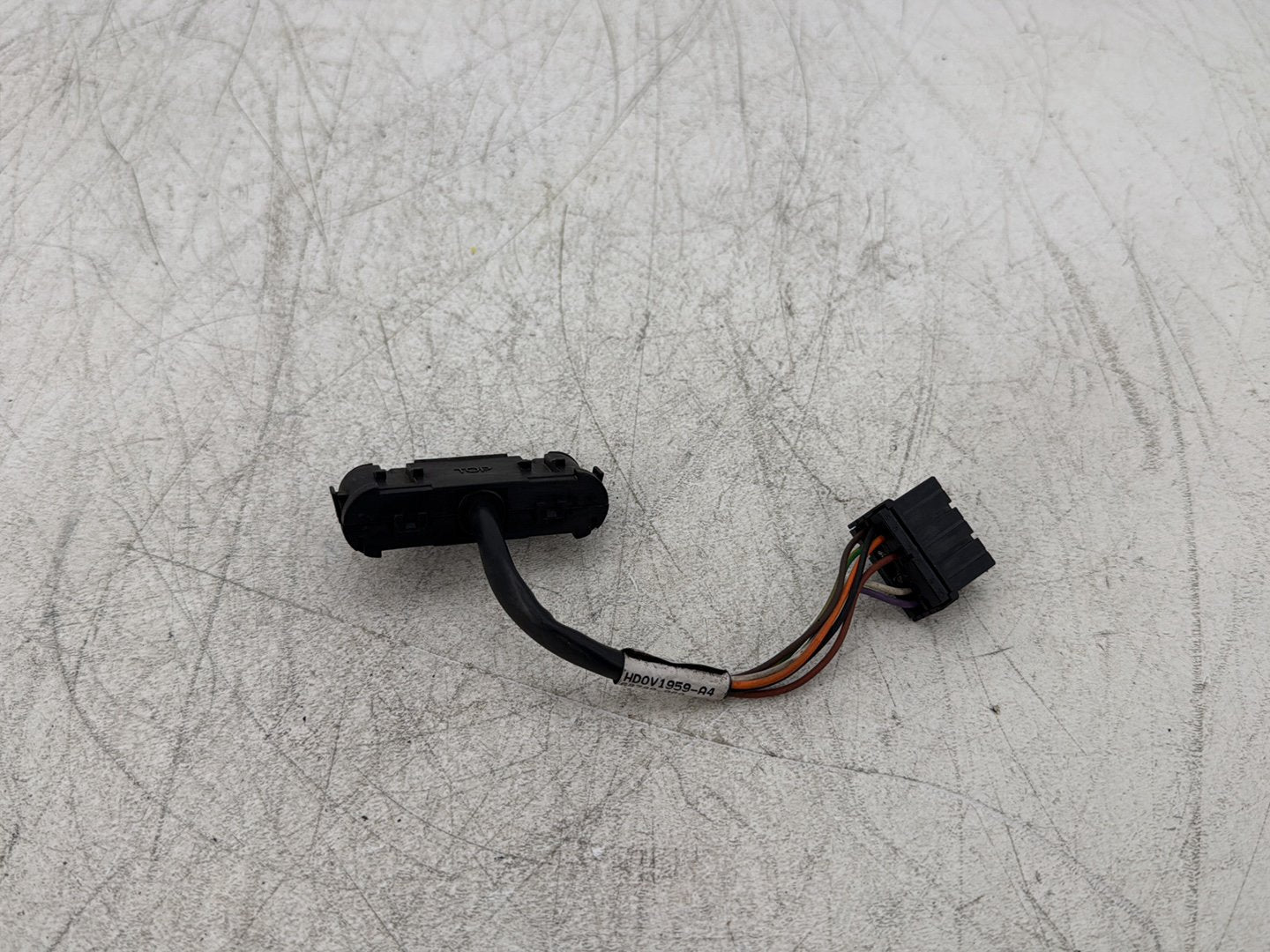 2007 Harley Dyna Street Bob FXDBI OEM Dash Indicator Lamp Wire Plug In