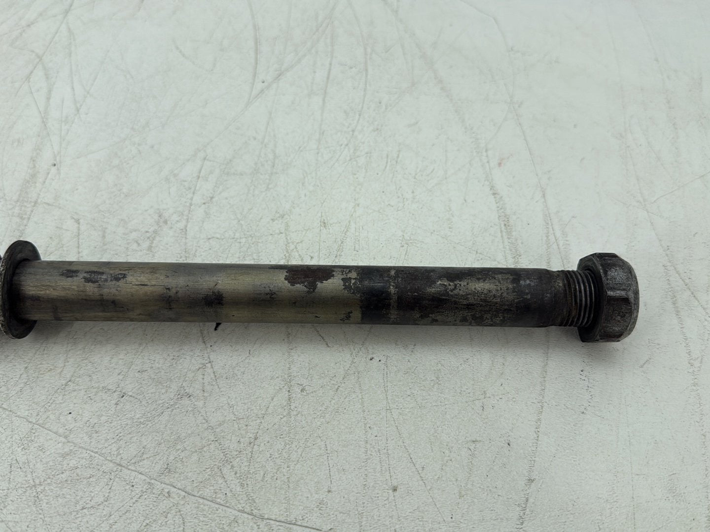 2011 Harley Softail FLSTFB Fat Boy OEM Rear Wheel Axle Bolt Shaft