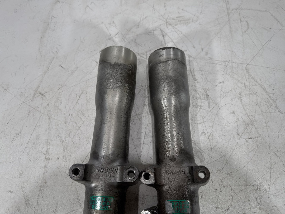 2002 Harley Heritage Softail Classic OEM Front Left & Right Fork Legs Sliders
