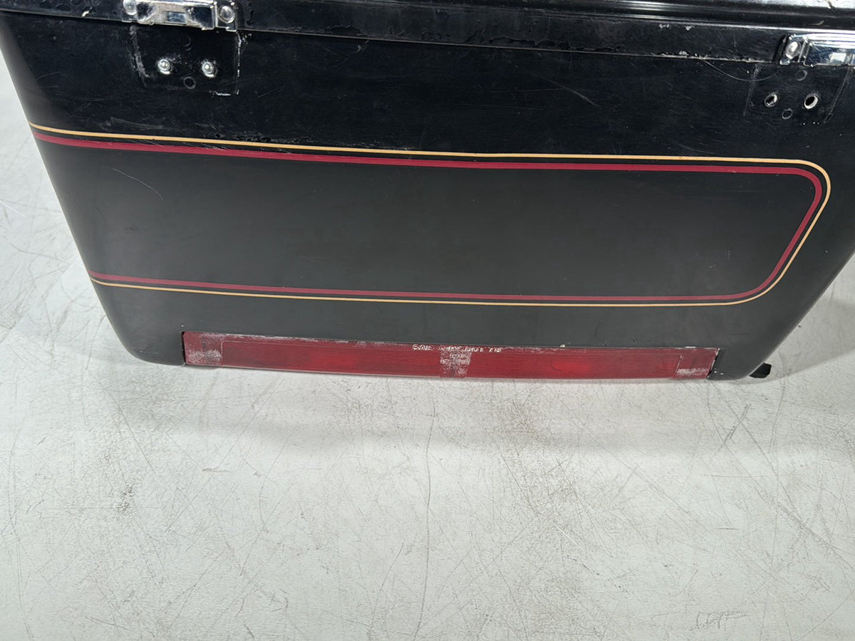 01 Harley Touring Electra Glide Classic OEM Pass Backrest Tour Pak Luggage NOKey