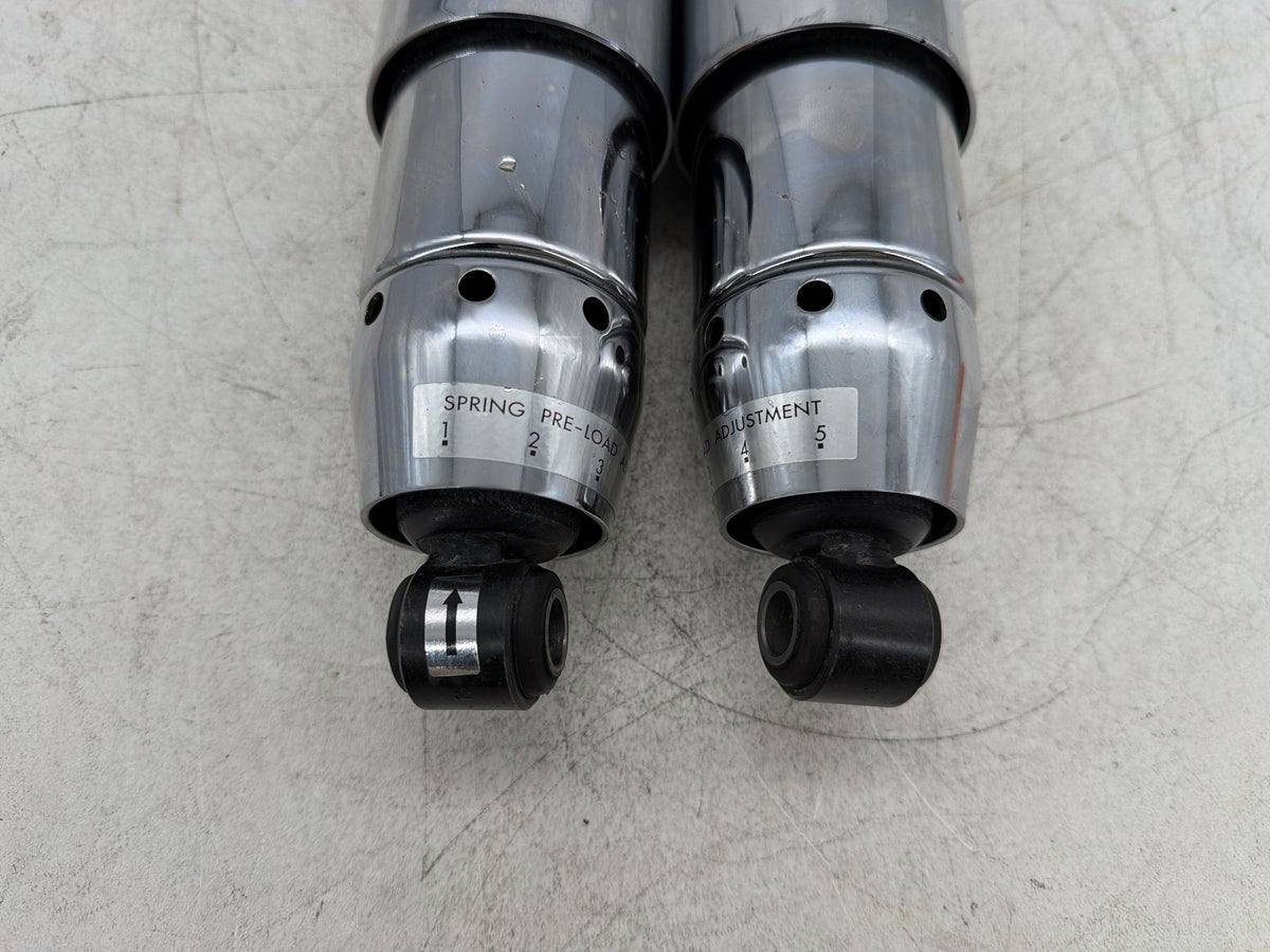 2012 Harley Dyna Fat Bob FXDF 103 OEM Rear Left Right Shock Absorbers 12"