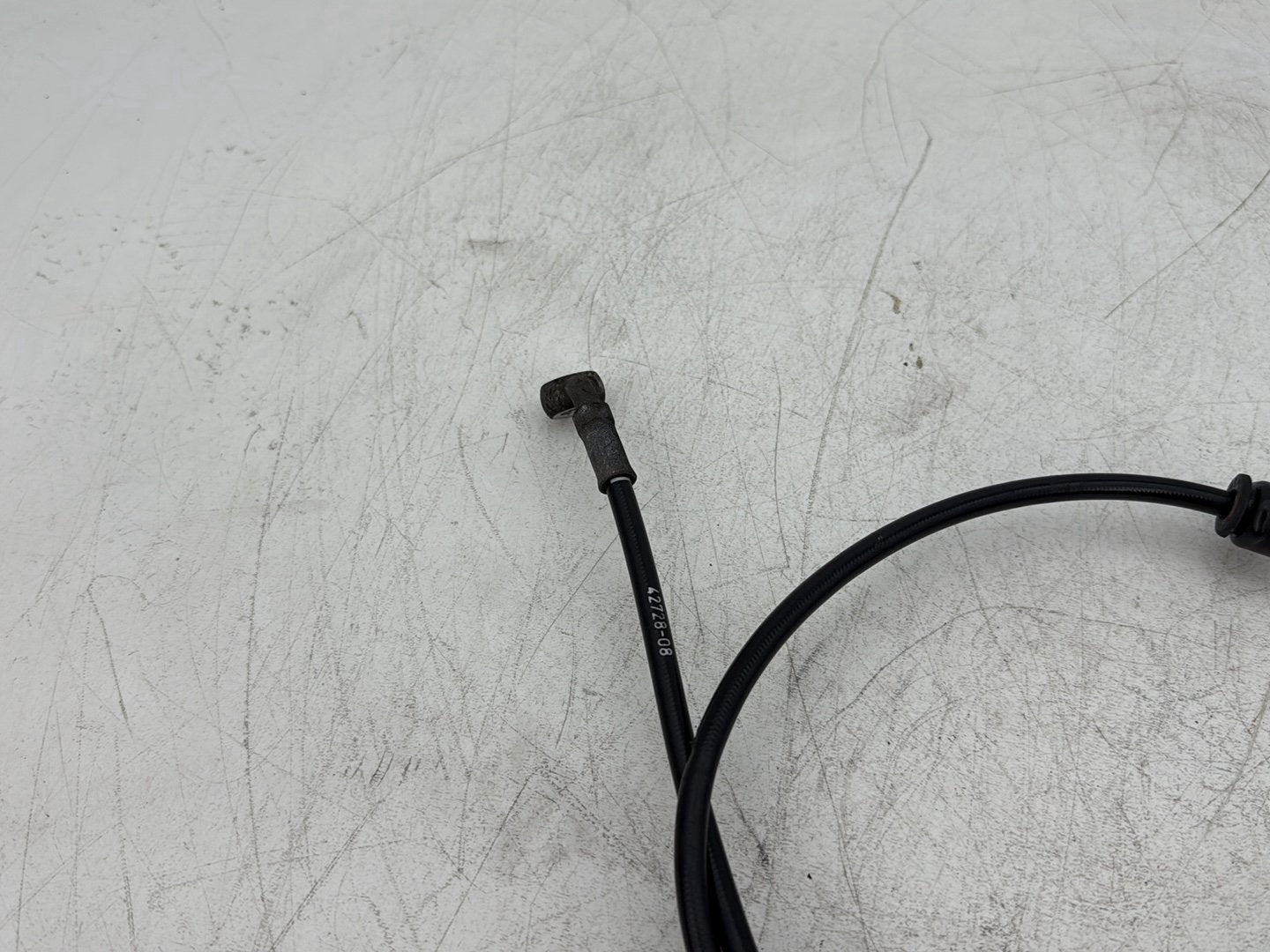 2008 Harley Dyna FXDL Low Rider Anniversary OEM Front Brake Hose Line Pipe
