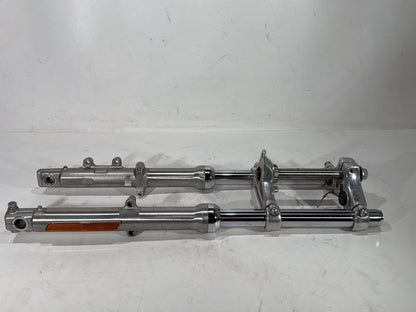 2001 Harley Sportster 883 Hugger XLH883 OEM Front Triple Tree Set & LH RH Fork Legs Sliders