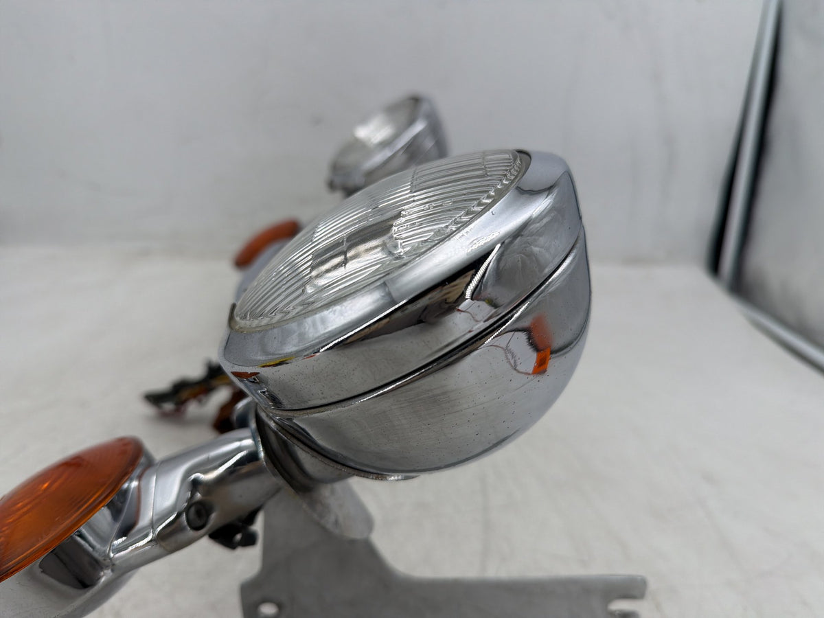 1991 Harley Electra Glide Touring Classic OEM Front Turn Signal Indicators Aux Light Bar