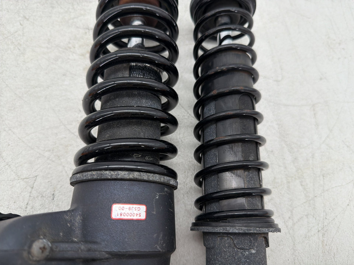 2015 Harley Electra Glide Touring Ultra Rear Left Right Shock Absorbers Low 12"