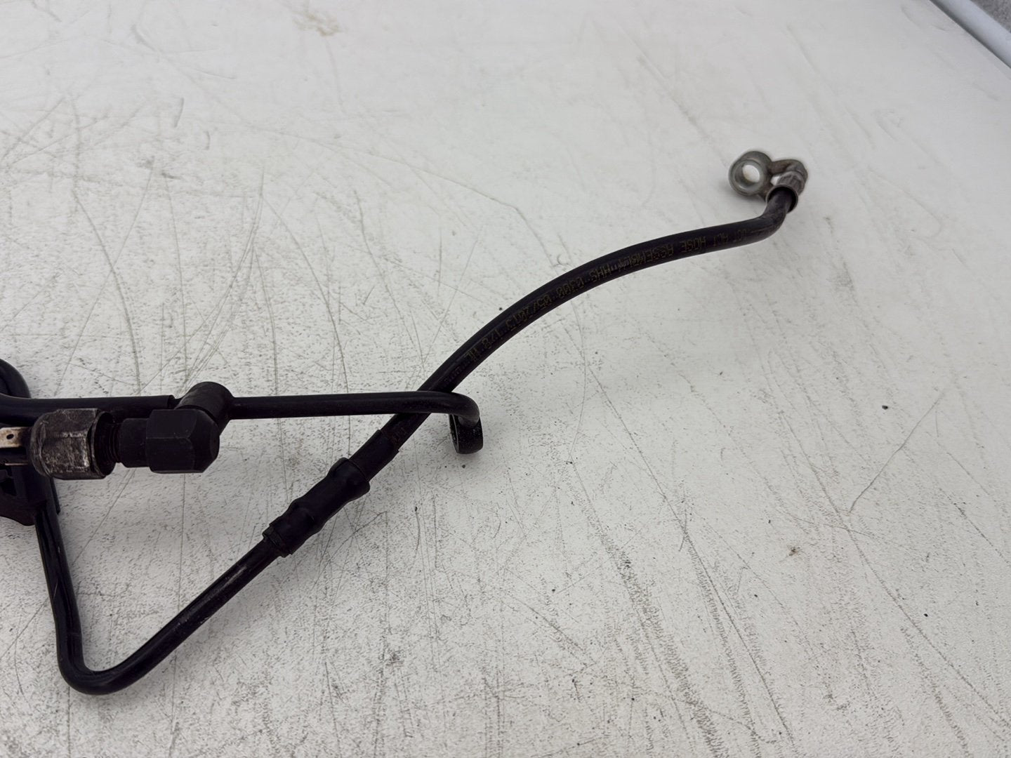 2016 Harley Road King Touring FLHR OEM Rear Brake Hose Line Pipe ABS
