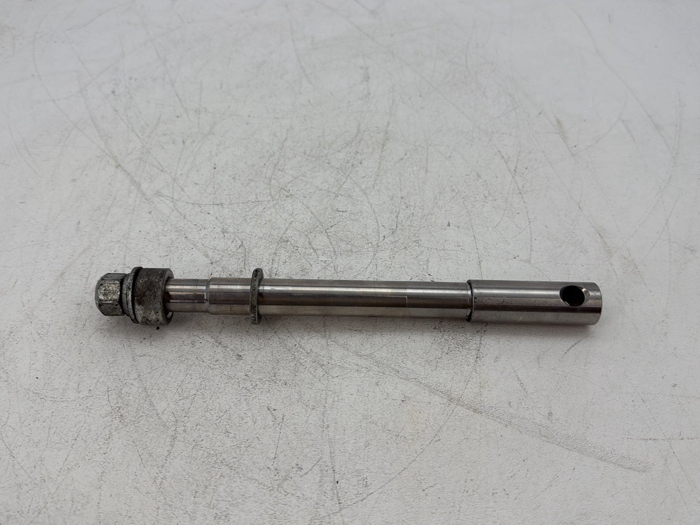 2001 Harley Sportster 883 Hugger XLH883 OEM Front Wheel Axle Bolt Shaft