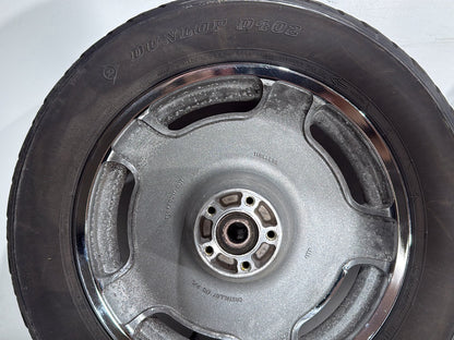 2004 Harley Road King Touring Custom FLHRSI OEM Front & Rear Wheel Rim Tire