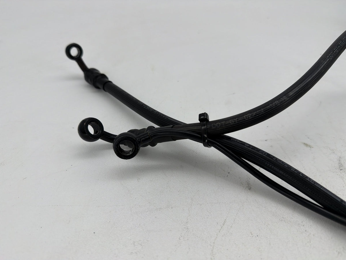 2002 Harley Electra Glide Touring Classic OEM Front Brake Hose Line Pipe