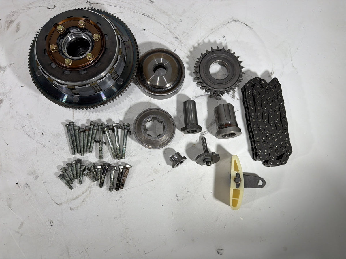 2001 Harley Softail Deuce FXSTD OEM Clutch Basket Chain Tensioner Kit