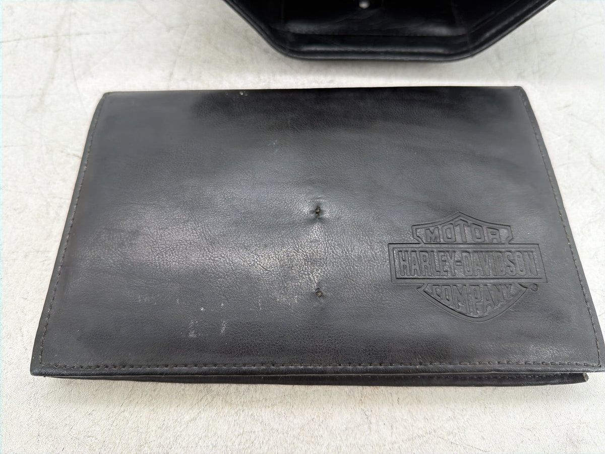 2004 Harley Electra Glide Touring Ultra OEM Tour-Pak Storage Pouch Leather Bag