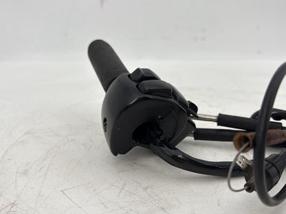 2007 - 2012 Harley-Davidson Touring Electra Glide Ultra Right Engine Start Kill Switches Controls w/ Hand Grip, Idle Throttle Cable Lines