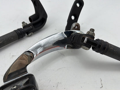 2008 Harley Dyna Fat Bob FXDF OEM Left Right Foot Brake Control Pegs