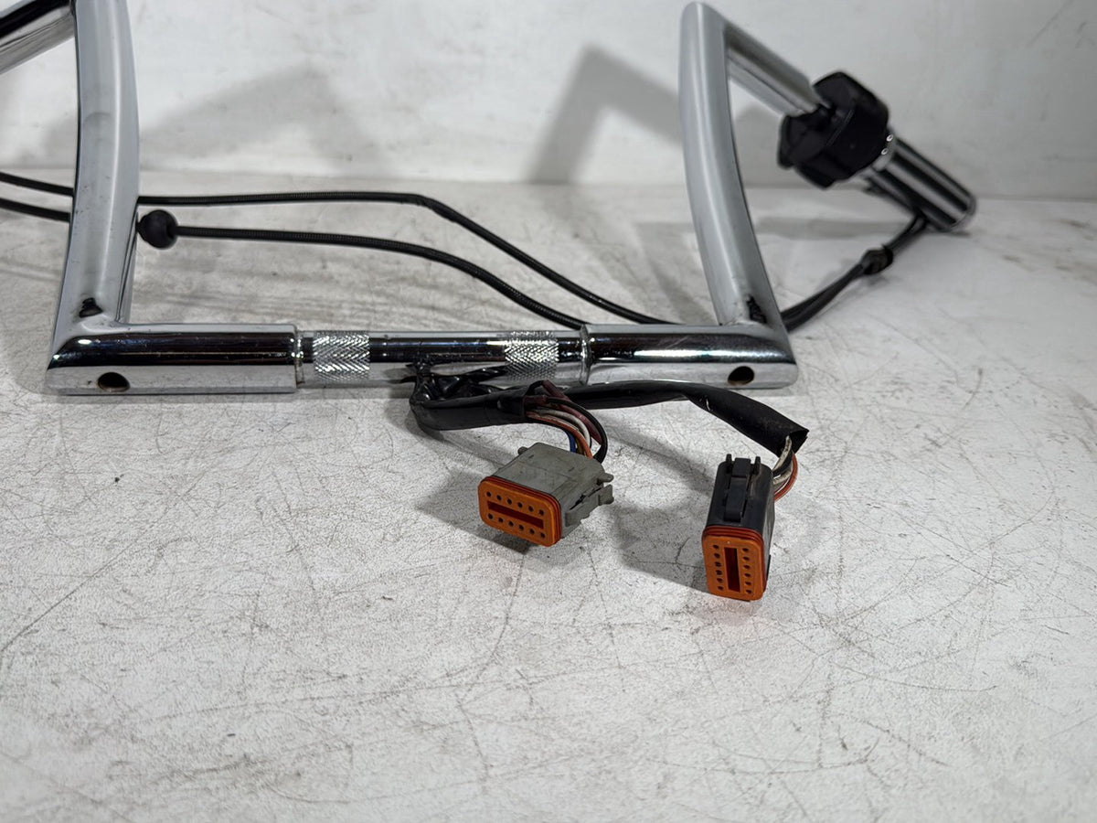 2005 Harley Road King Touring Police OEM Handlebars Left Right Switches Controls