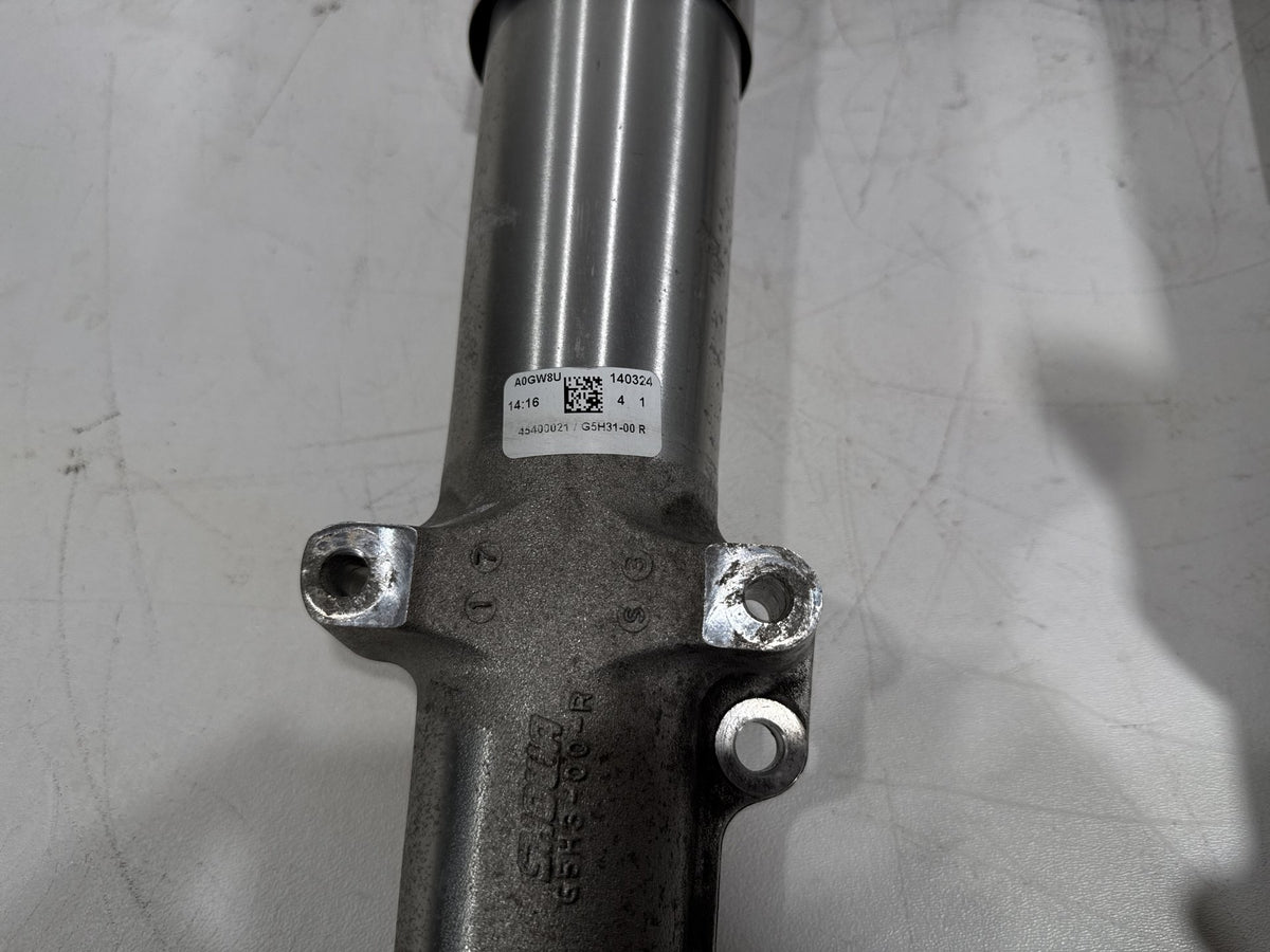 14 Harley Electra Touring Ultra Front Triple Tree Set & LH RH Fork Legs Sliders
