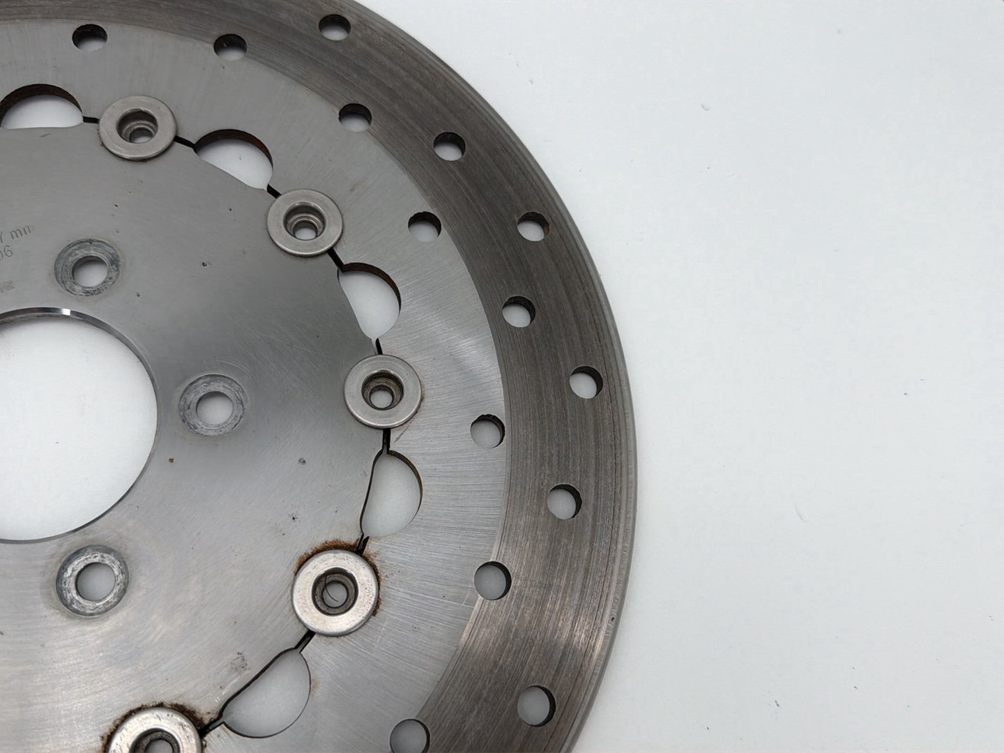2008 Harley Dyna Fat Bob FXDF OEM Front Brake Rotors Disc Pair
